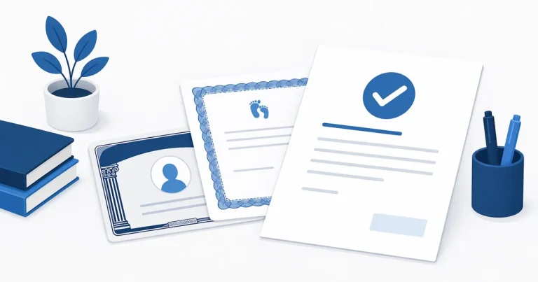 Protective credit freeze documents shielding a child's Social Security number from identity theft